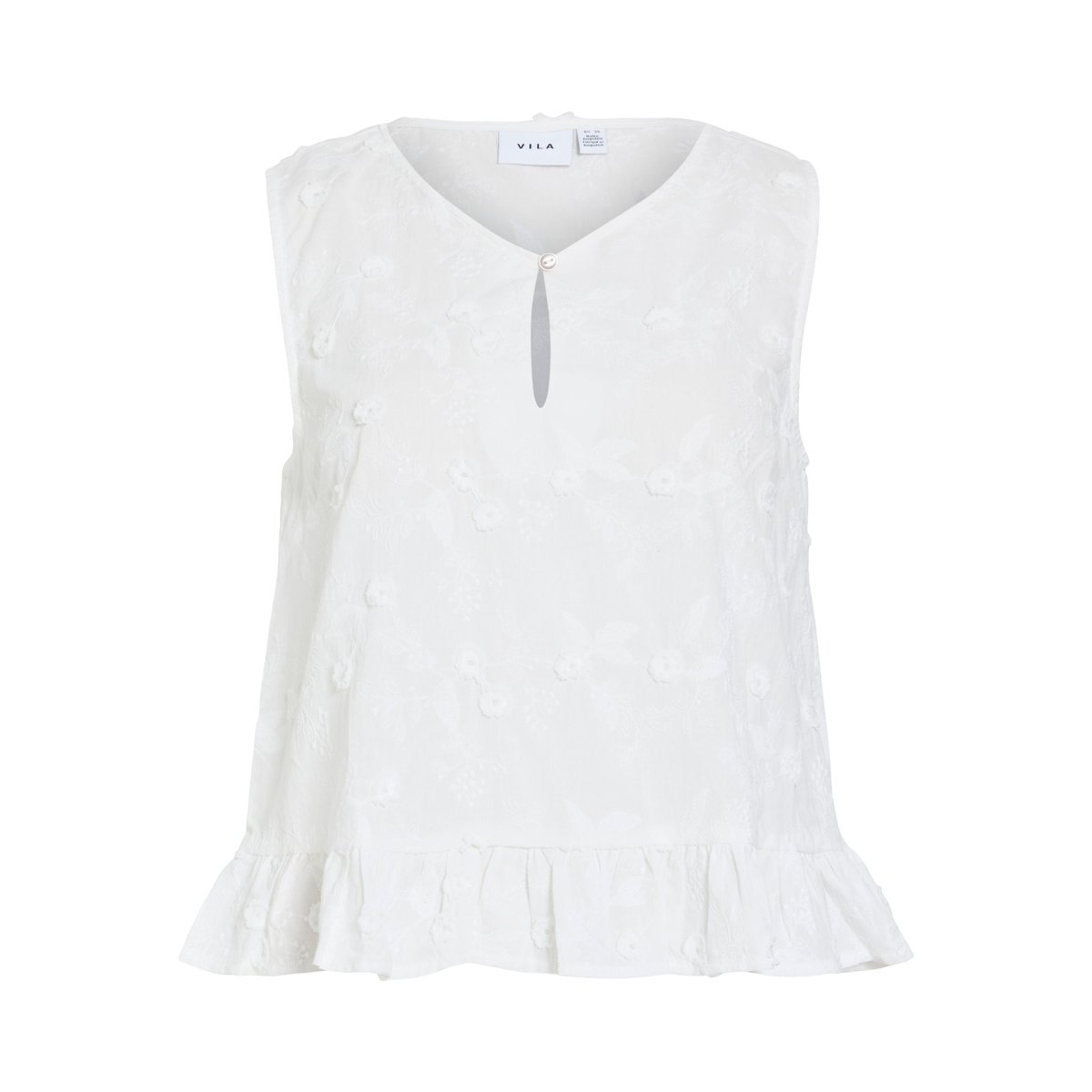 Top Sans Manches snow white, VILA