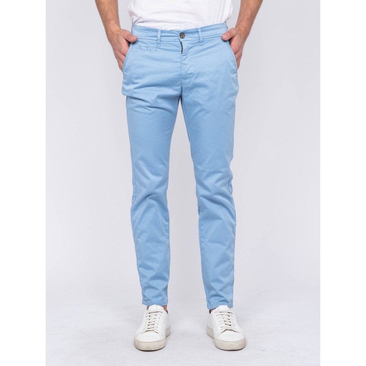 Pantalon Chino Cales bleu ciel, RITCHIE