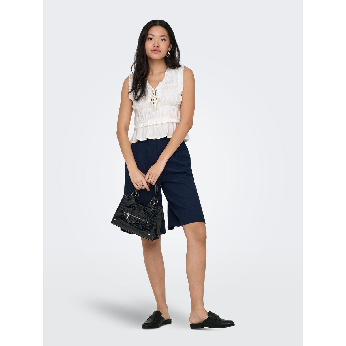 Blouse cloud dancer, ONLY