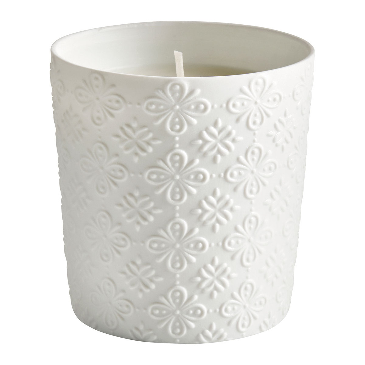 Bougie parfumée 190 g - Fleur de Mandarine blanc, MATHILDE M