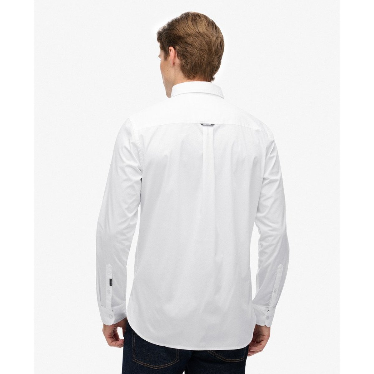 Chemise légère ajustée Essentials optic, SUPERDRY