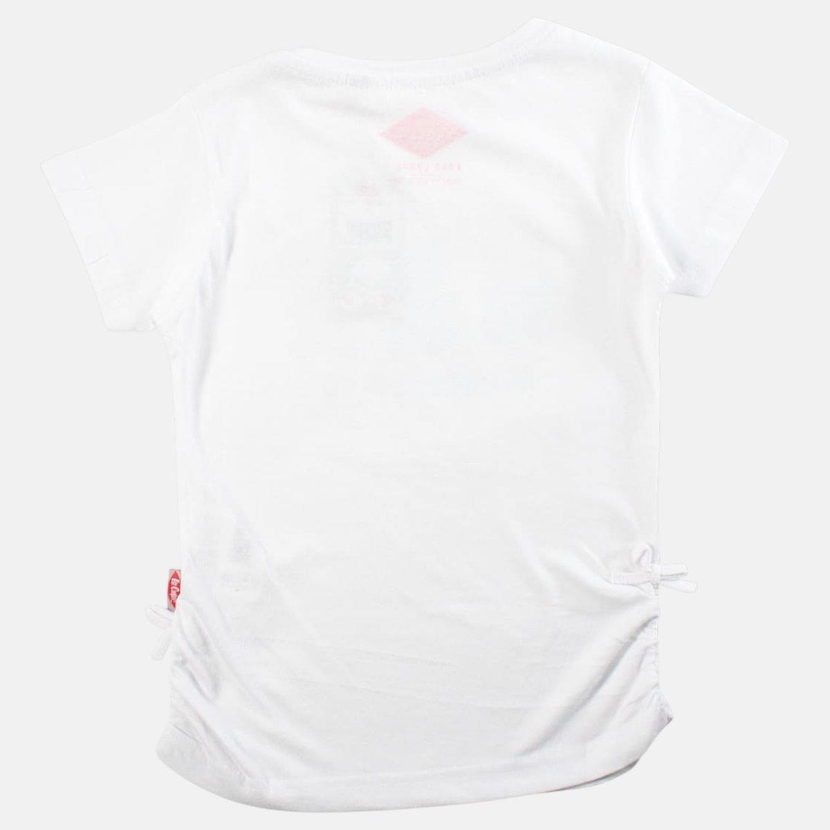 T-shirt manches courtes imprimé, col rond FLORA blanc, LEE COOPER