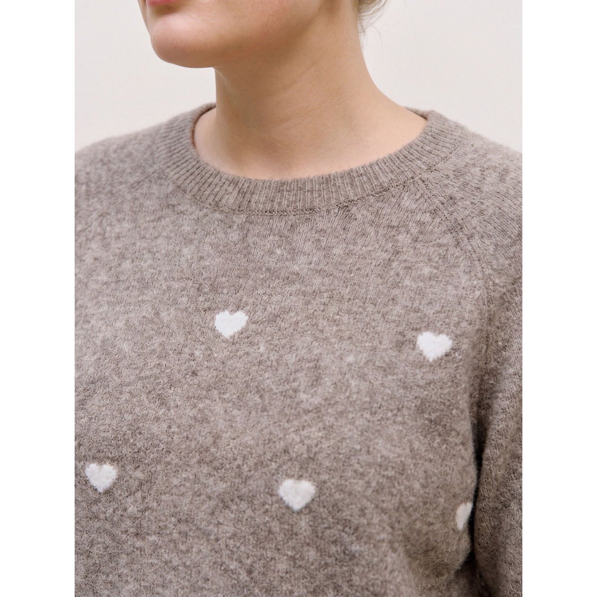 Pull En Maille marron - moon rock 1, VERO MODA