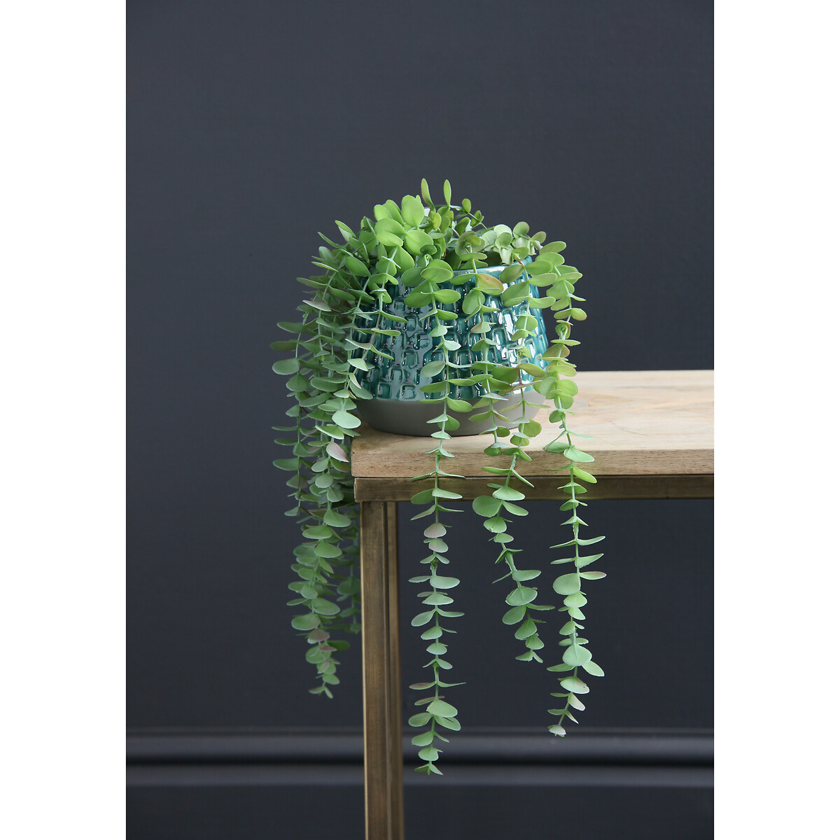 42cm Artificial Trailing Eucalyptus Plant green, SO'HOME