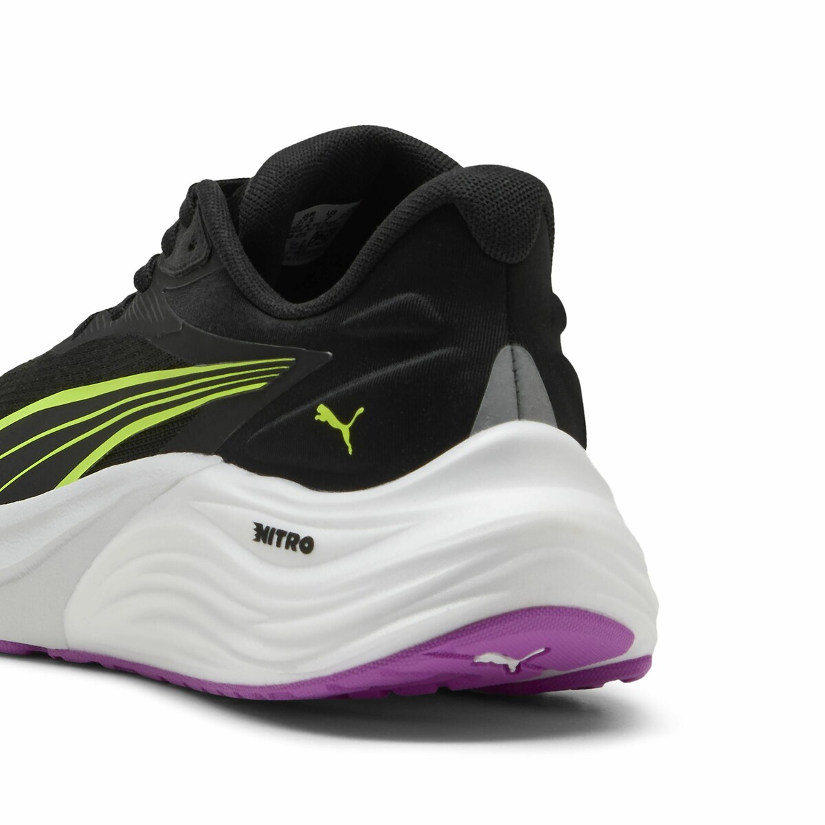Sneakers Electrify Nitro 4 zwart/geel, PUMA