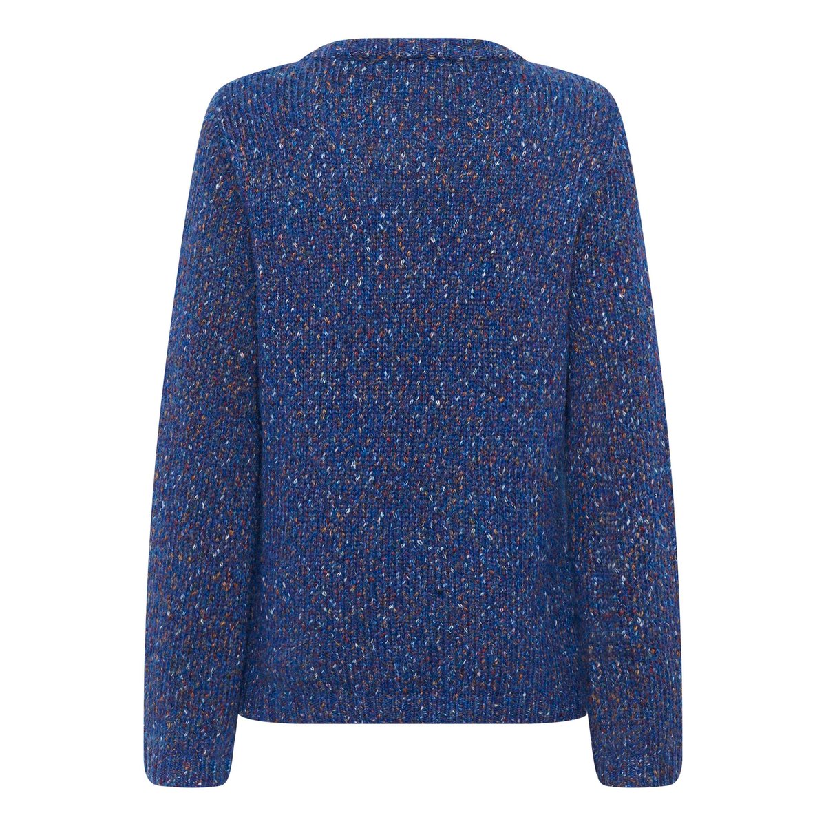 Pullover tricoté bleu bright blue melange, CREAM