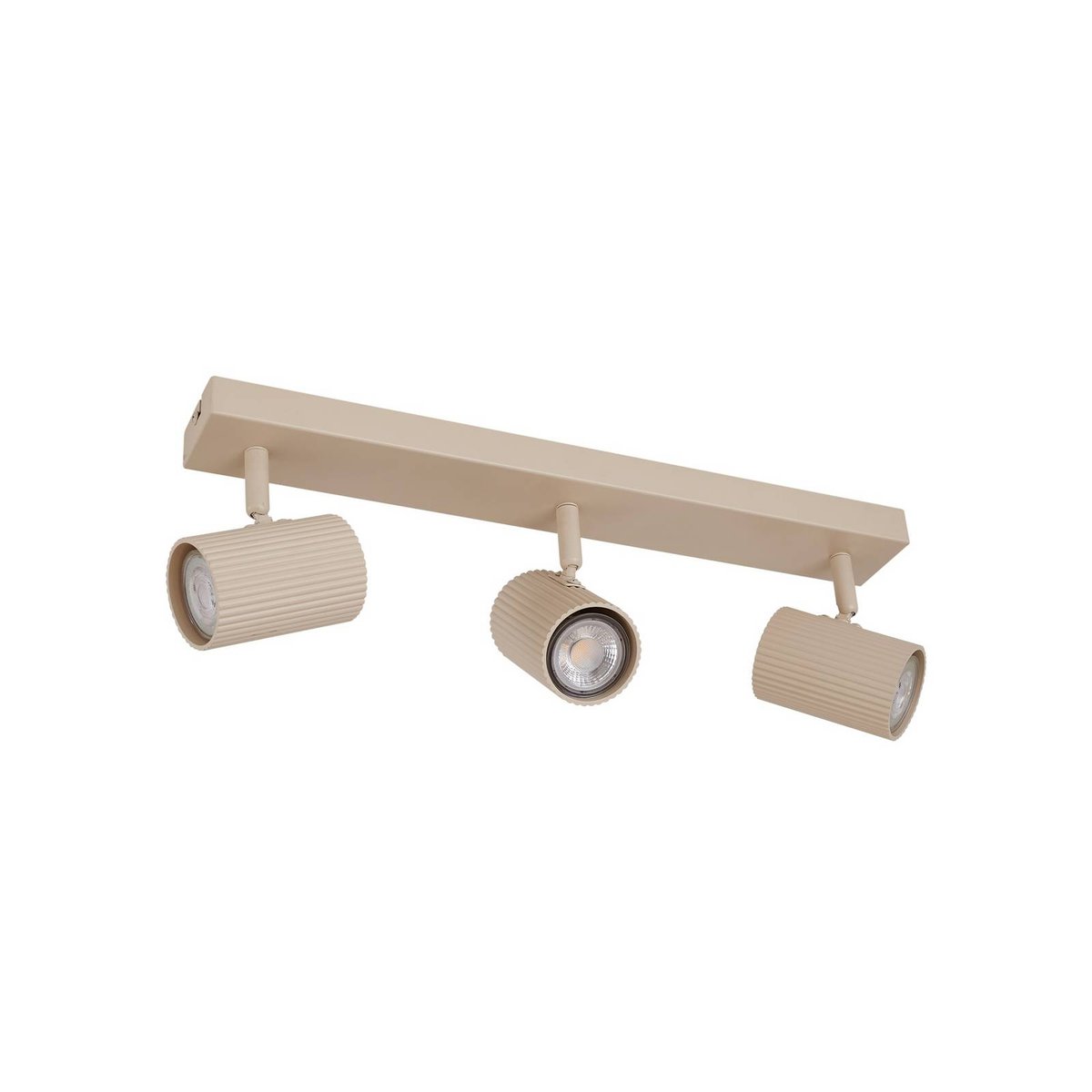 Spot en aluminium moderne, Kardis beige, LINDBY
