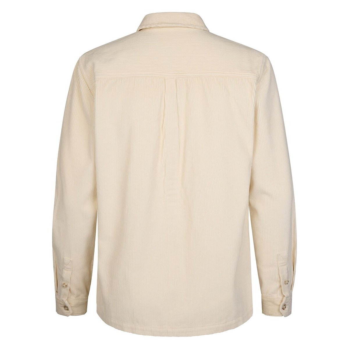 Plain Long Sleeve Regular Fit Shacket ecru , PETROL INDUSTRIES