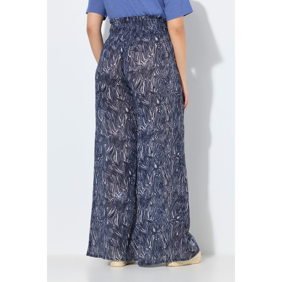 Jupe-culotte Rose, motif zébré coquille d'oeuf, ULLA POPKEN
