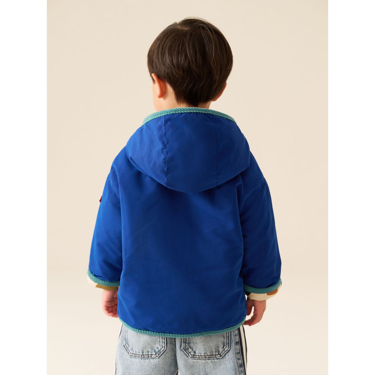 Veste à capuche bleu, NEXT