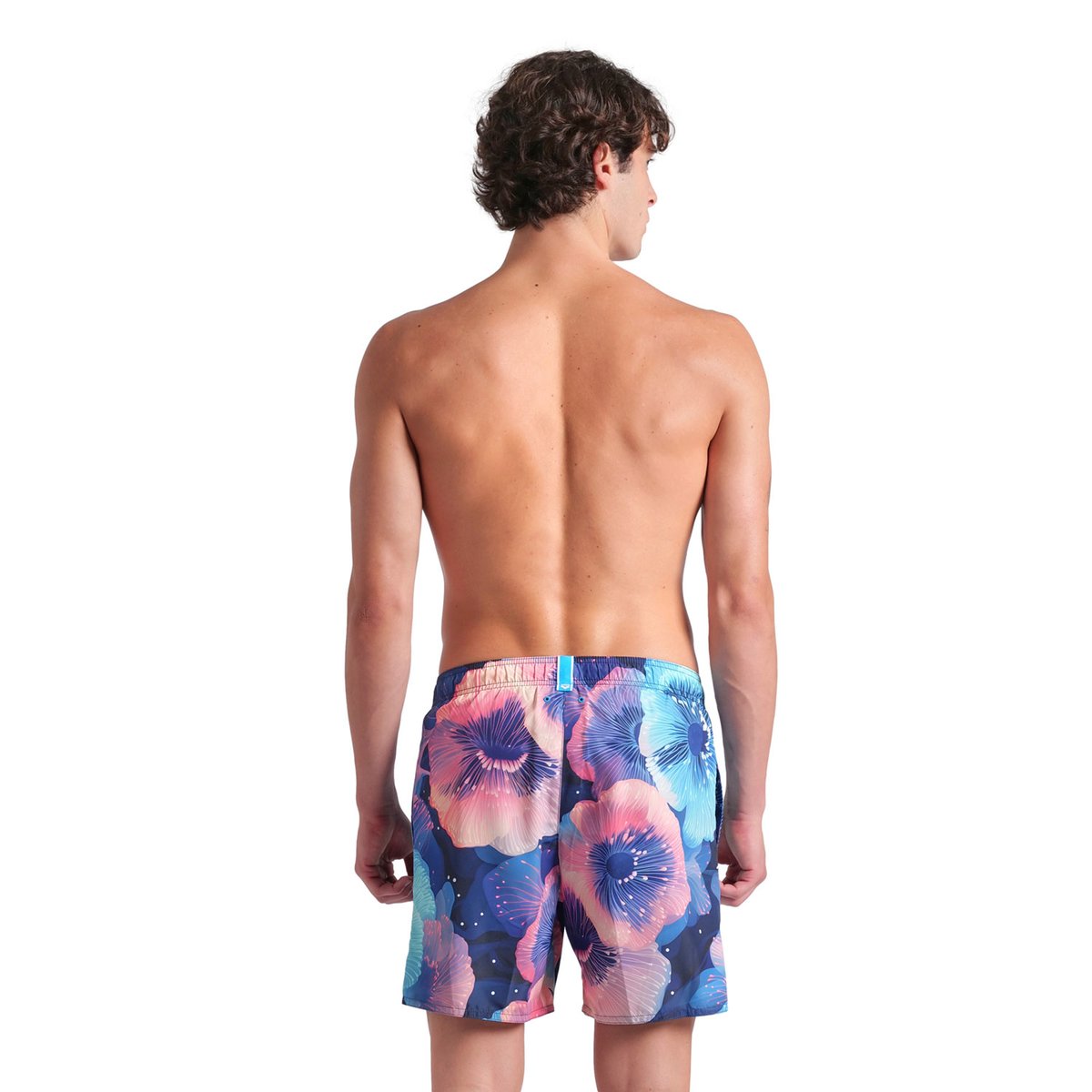Short de plage boxer arena Water Prints Allover pour homme calypso coral multi, ARENA