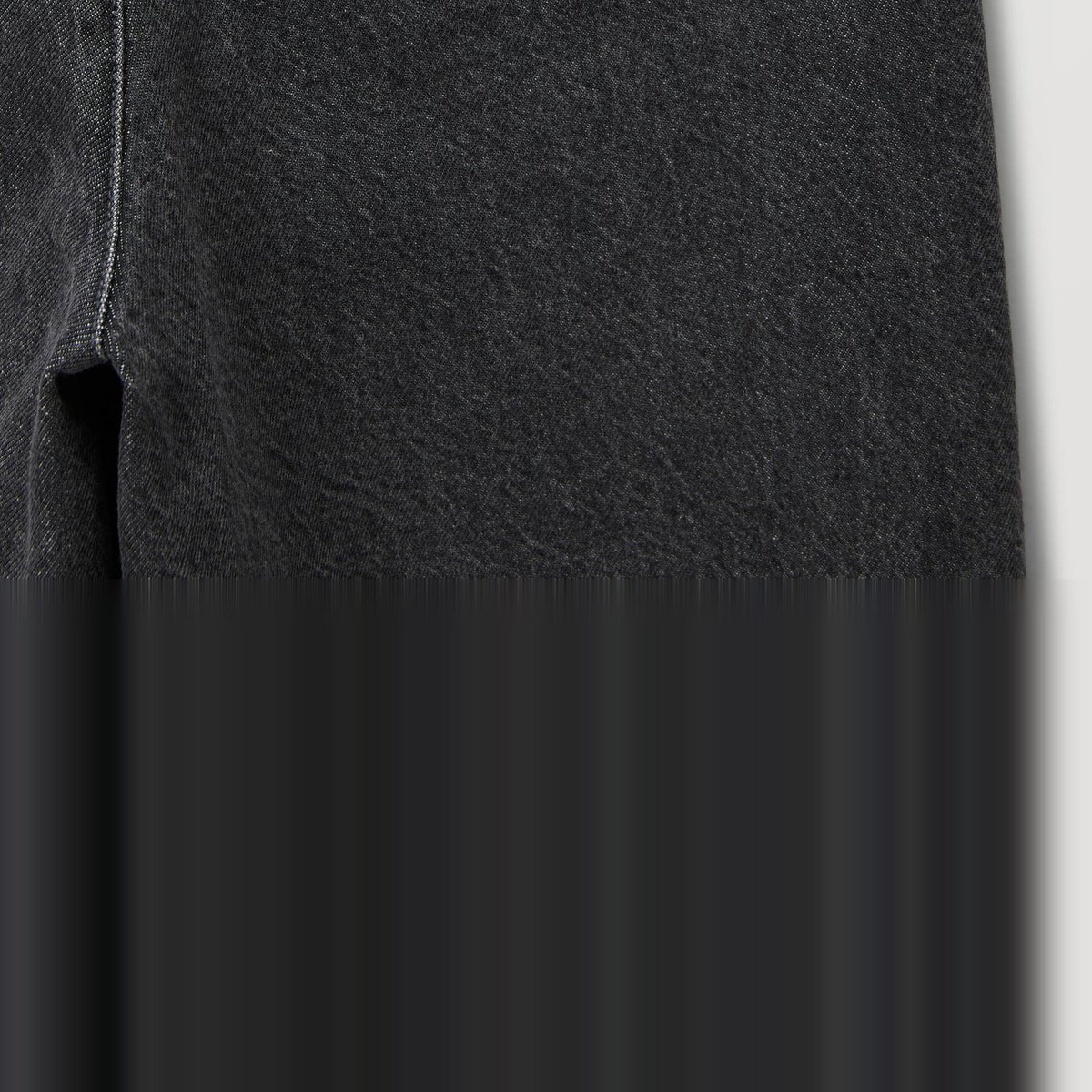 Jean barrel, poches côtés grey denim, MONOPRIX