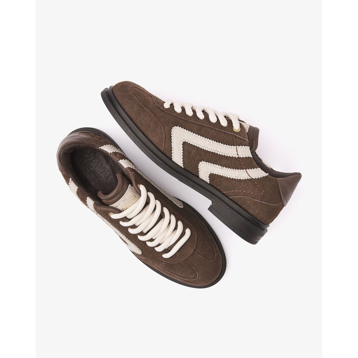 Derbies FAE LOIS marron, VIA VAI