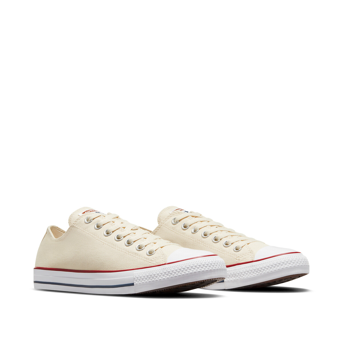 Chuck taylor all star core canvas ox trainers white Converse La Redoute