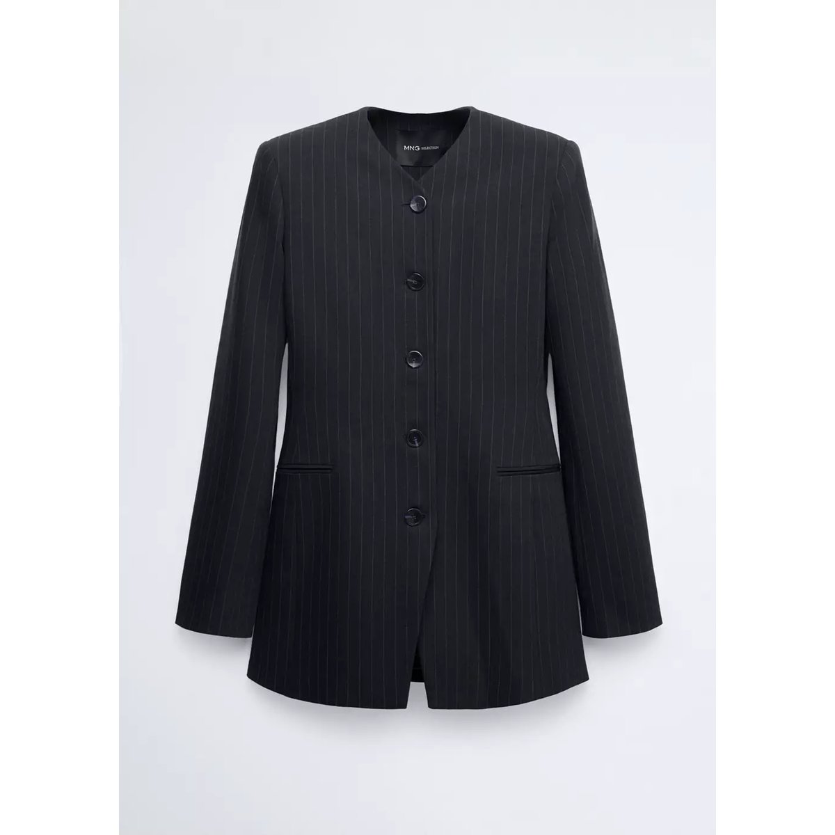 Veste pencil bleu marine, MANGO