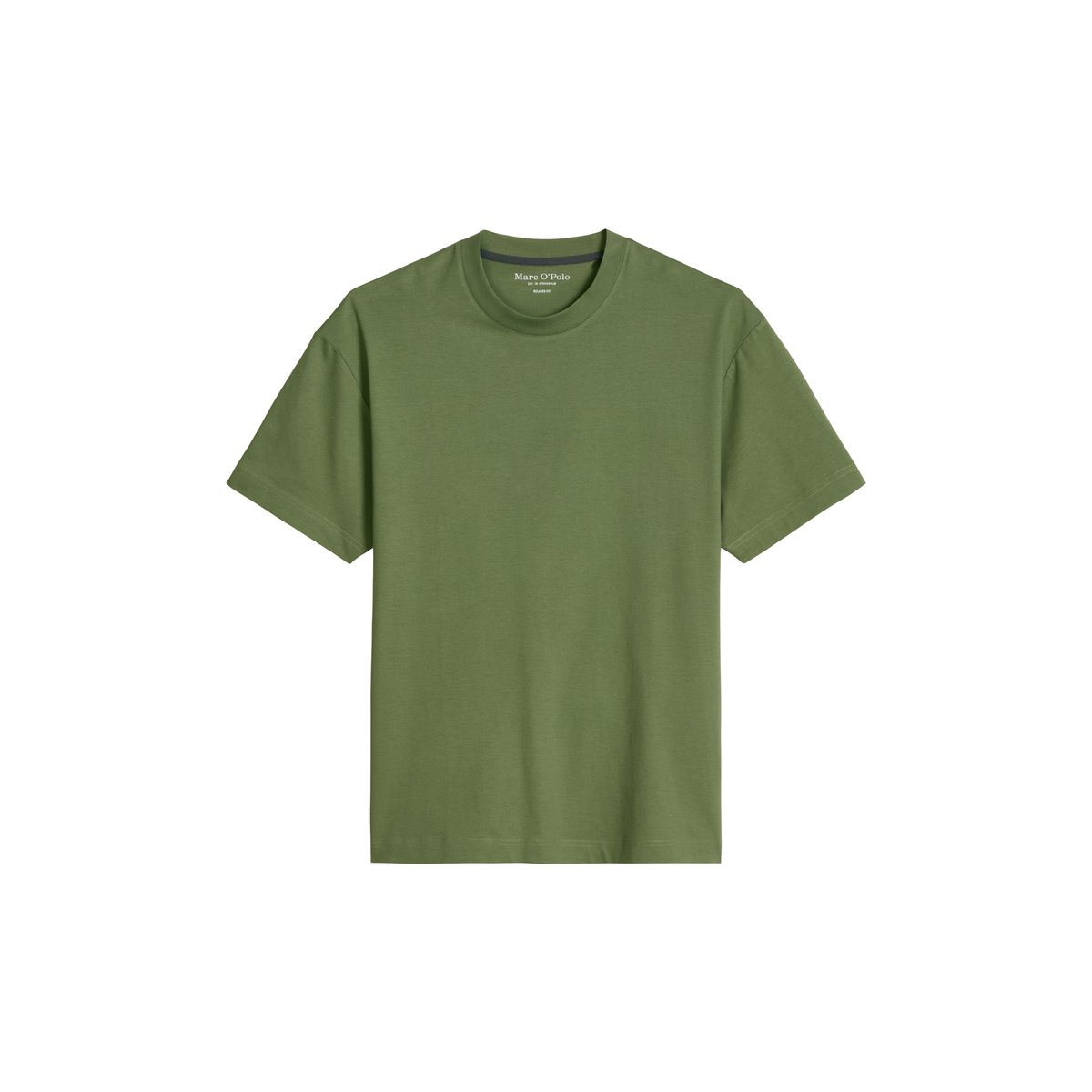 T-shirt loose en pur coton bio vert, MARC O'POLO