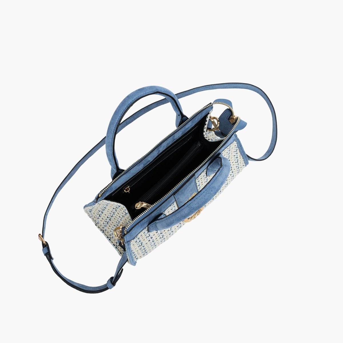 Petit sac shopper Shai bleu, LOLLIPOPS