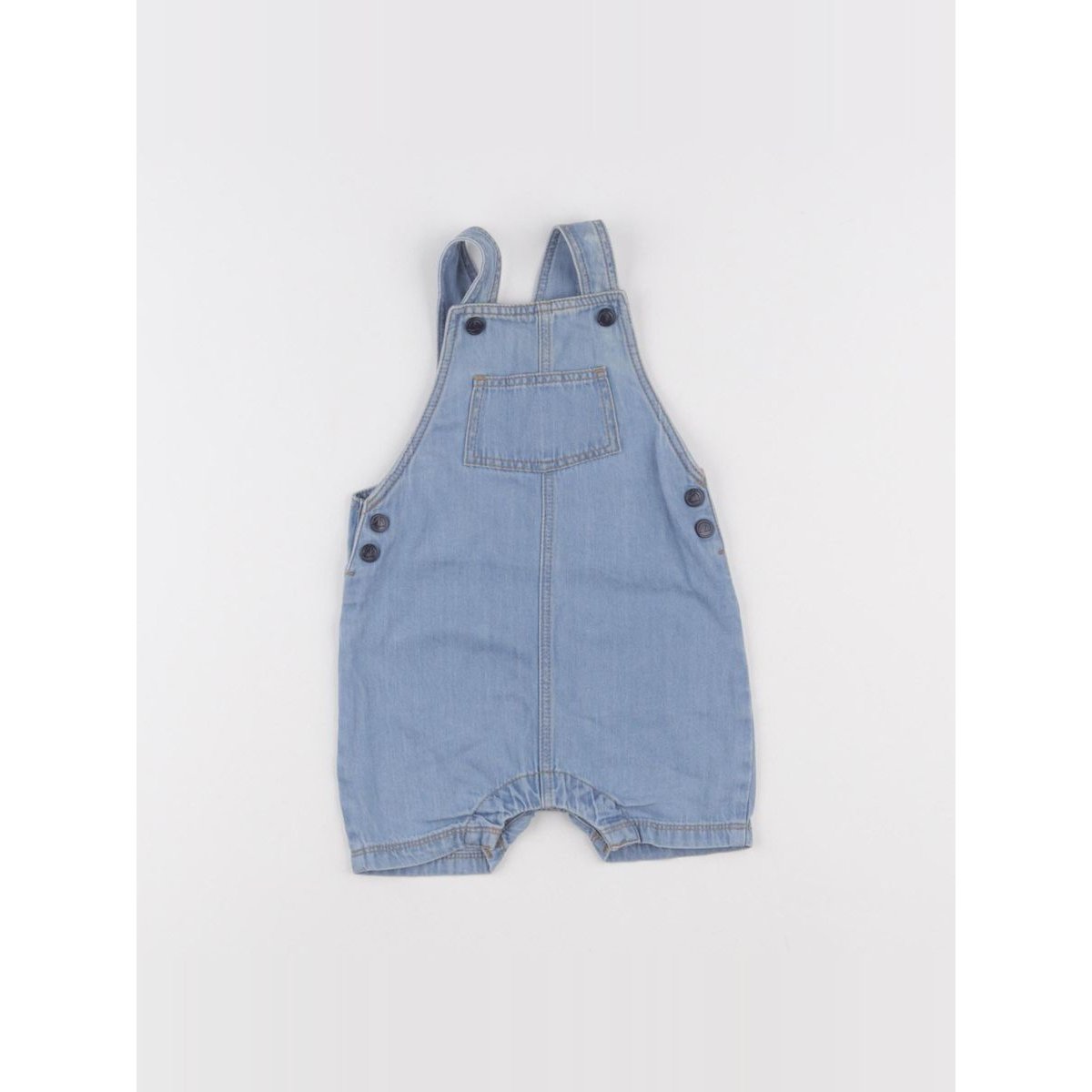 Salopette - Très bon état bleu, PETIT BATEAU