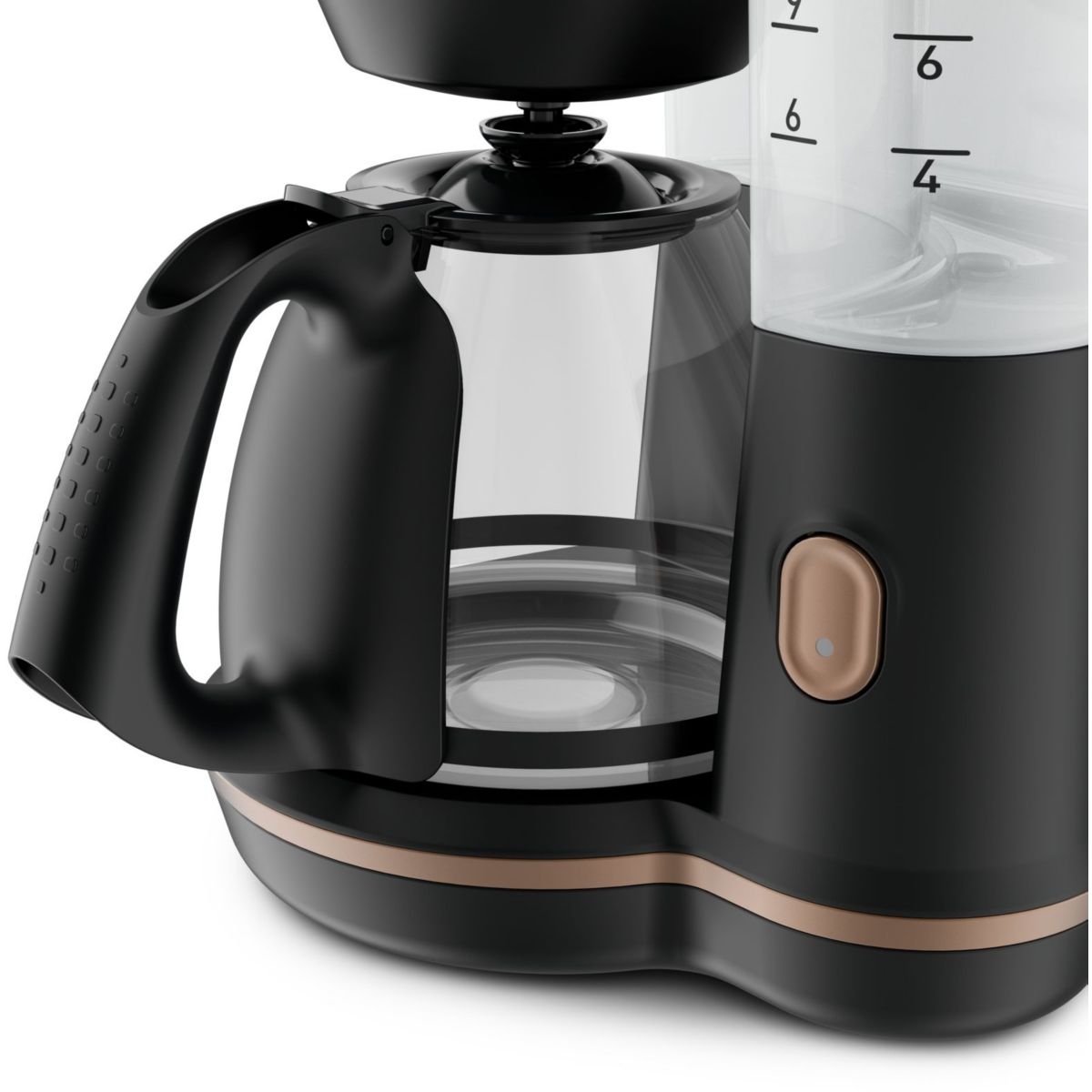 Cafetière filtre CM533811 INCLUDEO noir, TEFAL