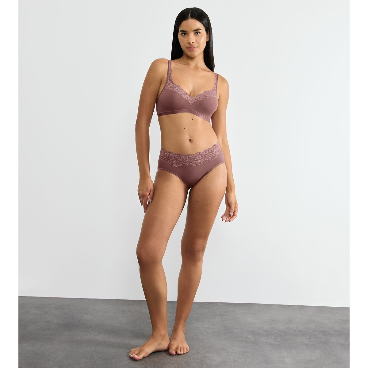 Romance Midi Knickers cocoa, SLOGGI