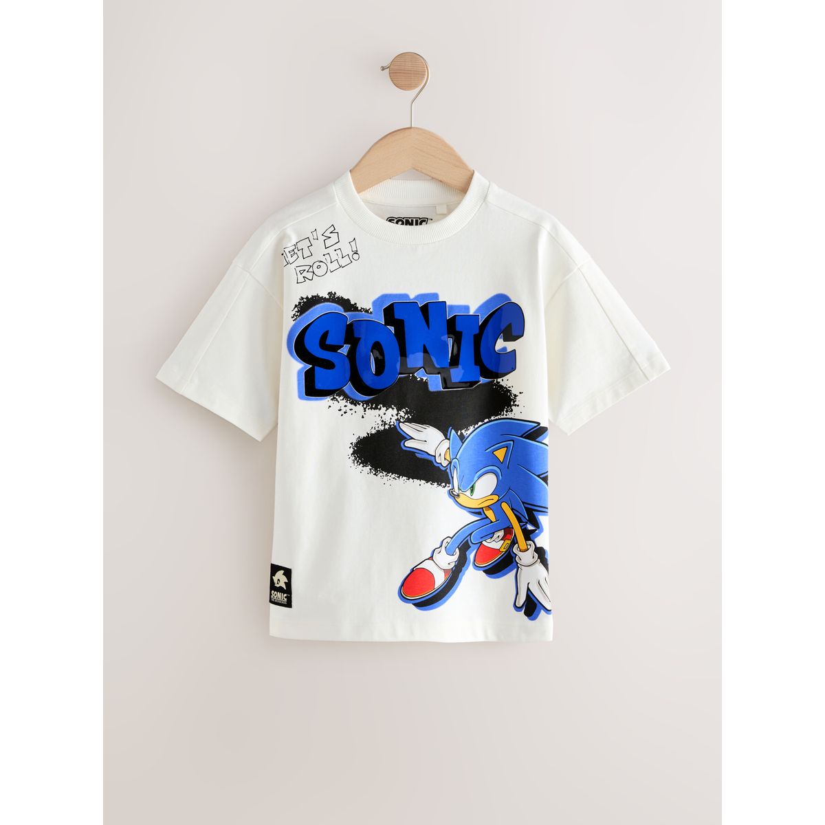 T-shirt sonic écru, NEXT