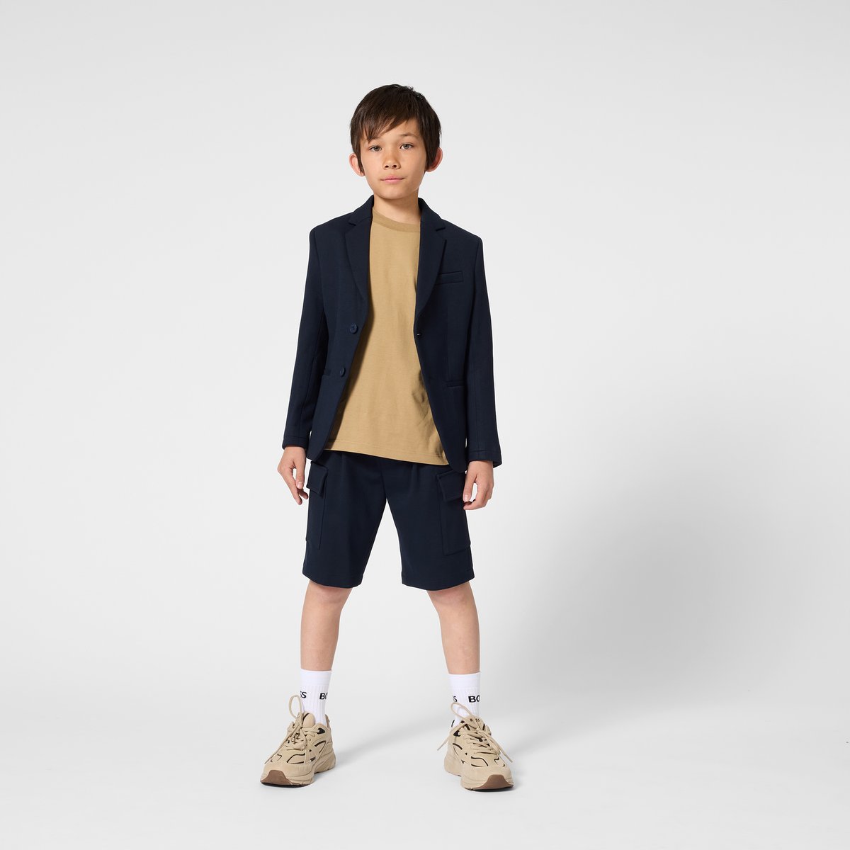 Bermuda de costume marine blue, BOSS KIDSWEAR