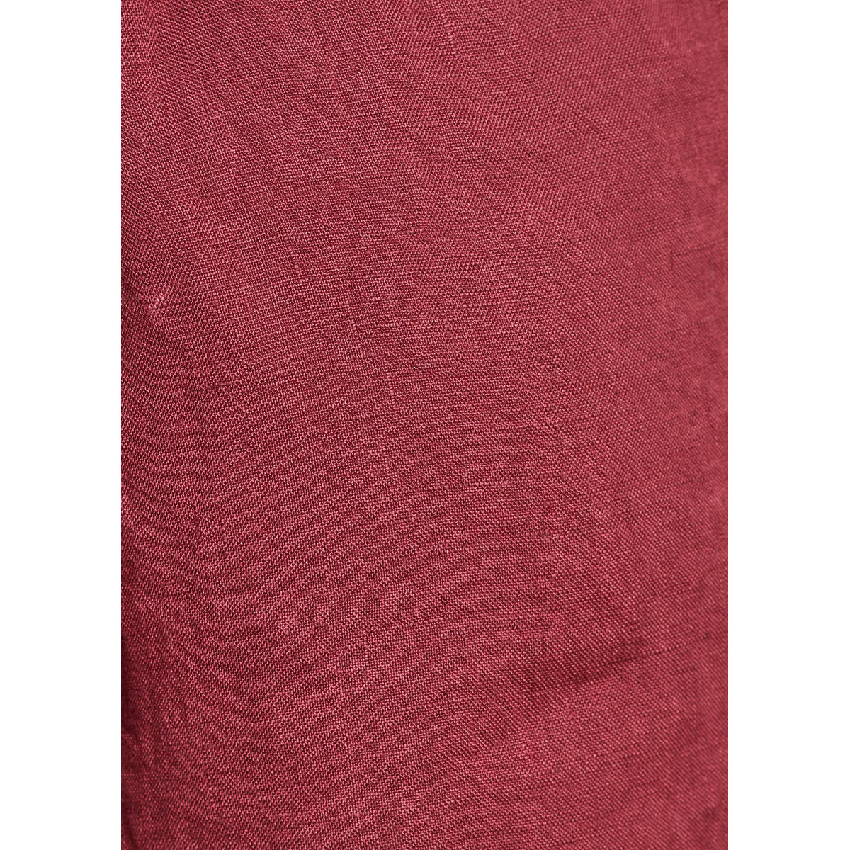 Short large en lin ceinturé mahogany, LA FEE MARABOUTEE