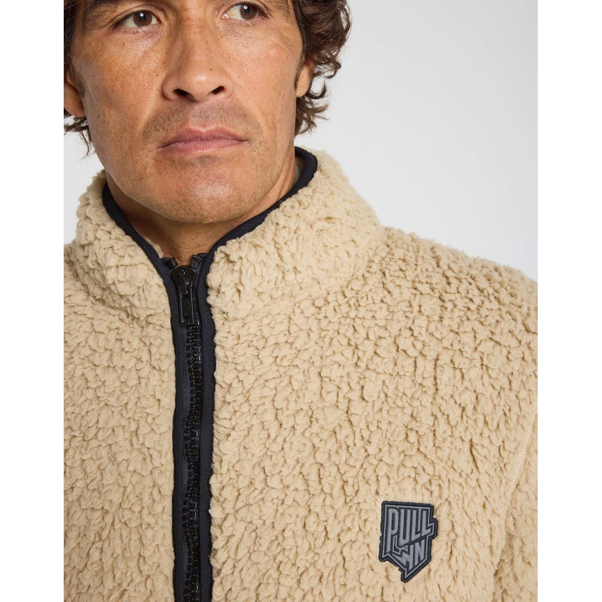 Veste SHERPA PARK CREAM multicolore, PULLIN