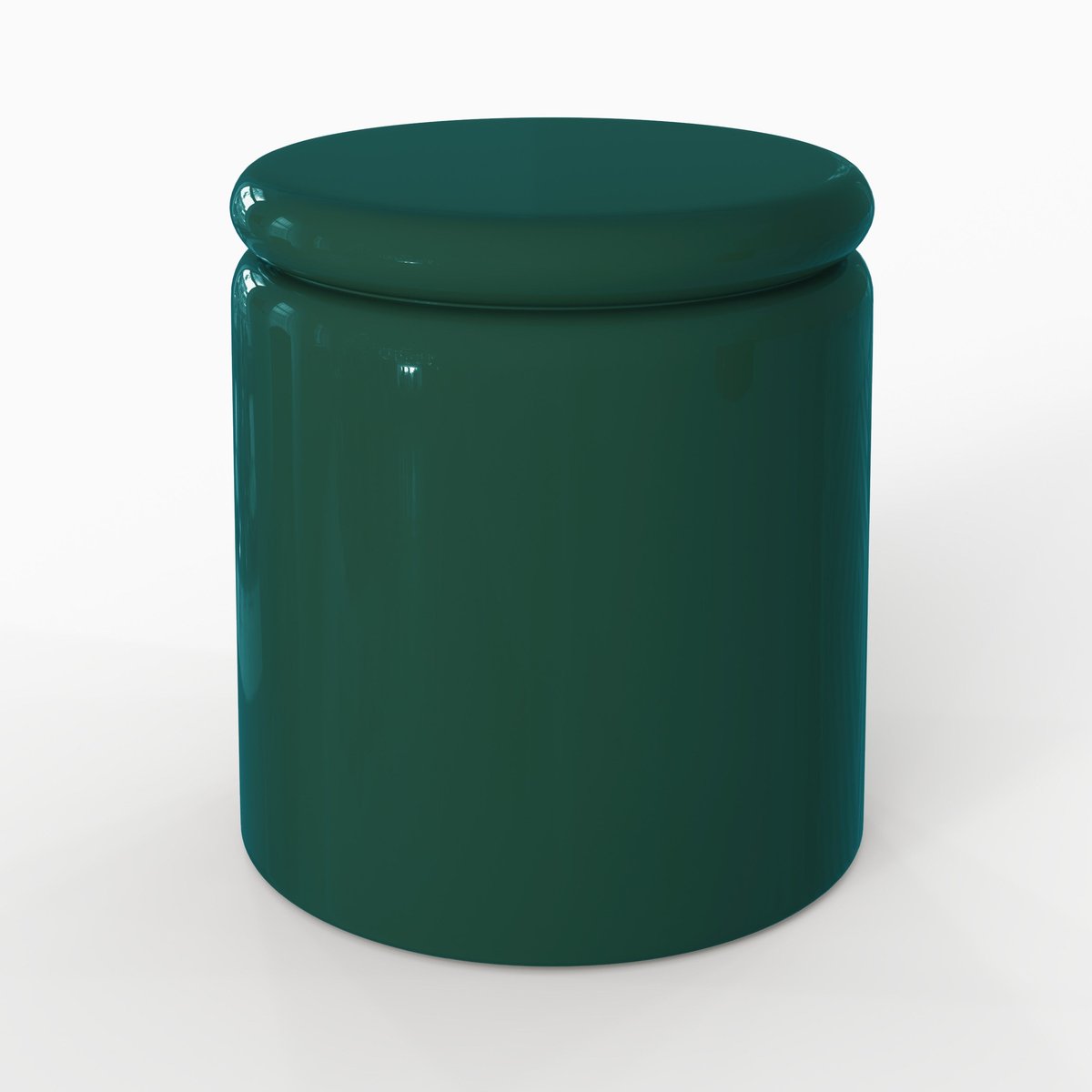 Table d'appoint Oscar - OSCAR vert canard, MAISON PAVANE