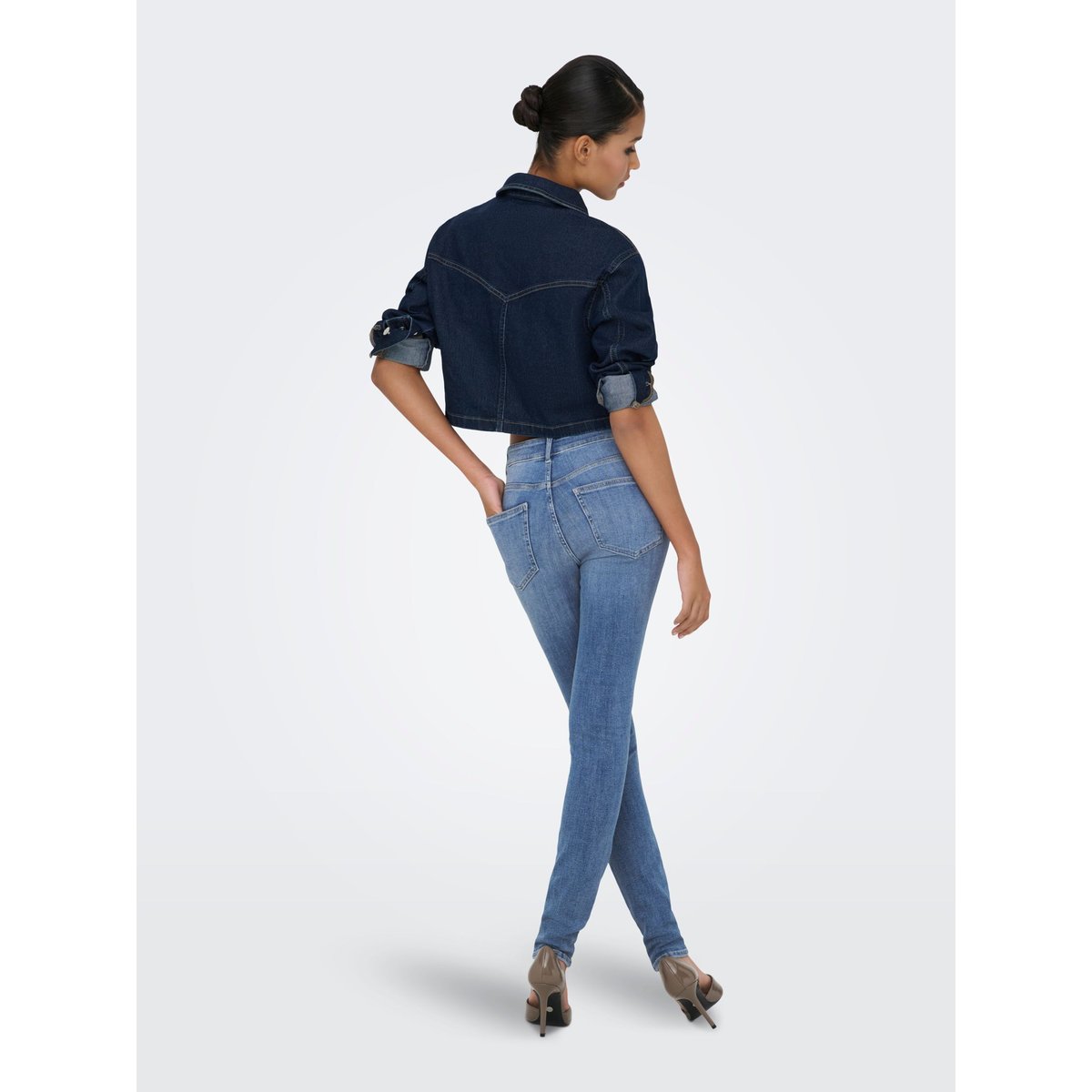 Jean Skinny light blue denim, ONLY
