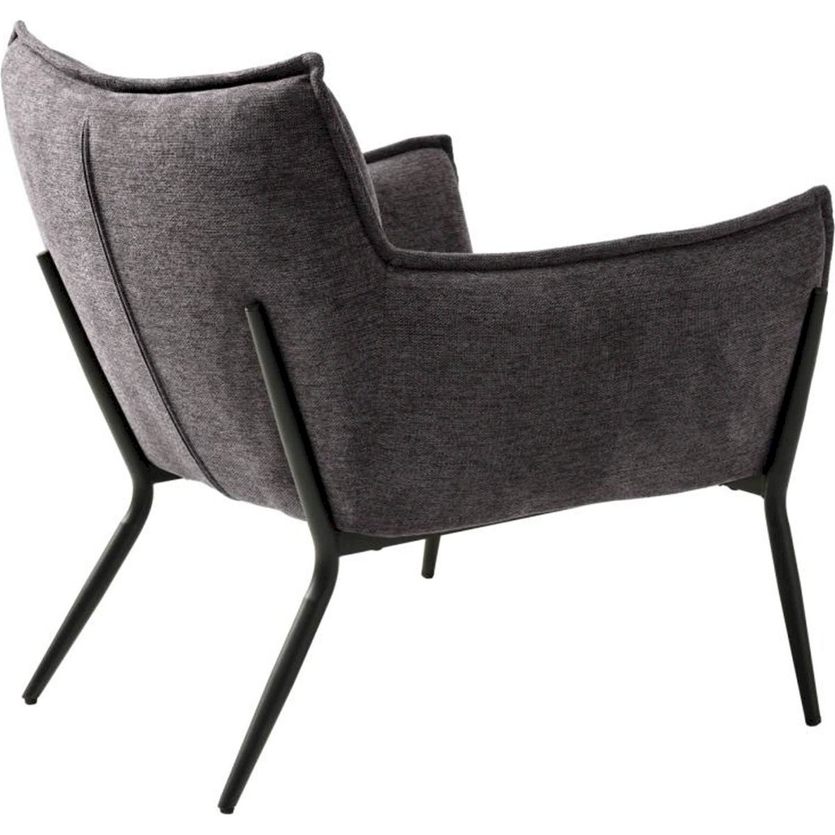 Fauteuil crapaud collection BIPPY gris foncé, RECOLLECTION