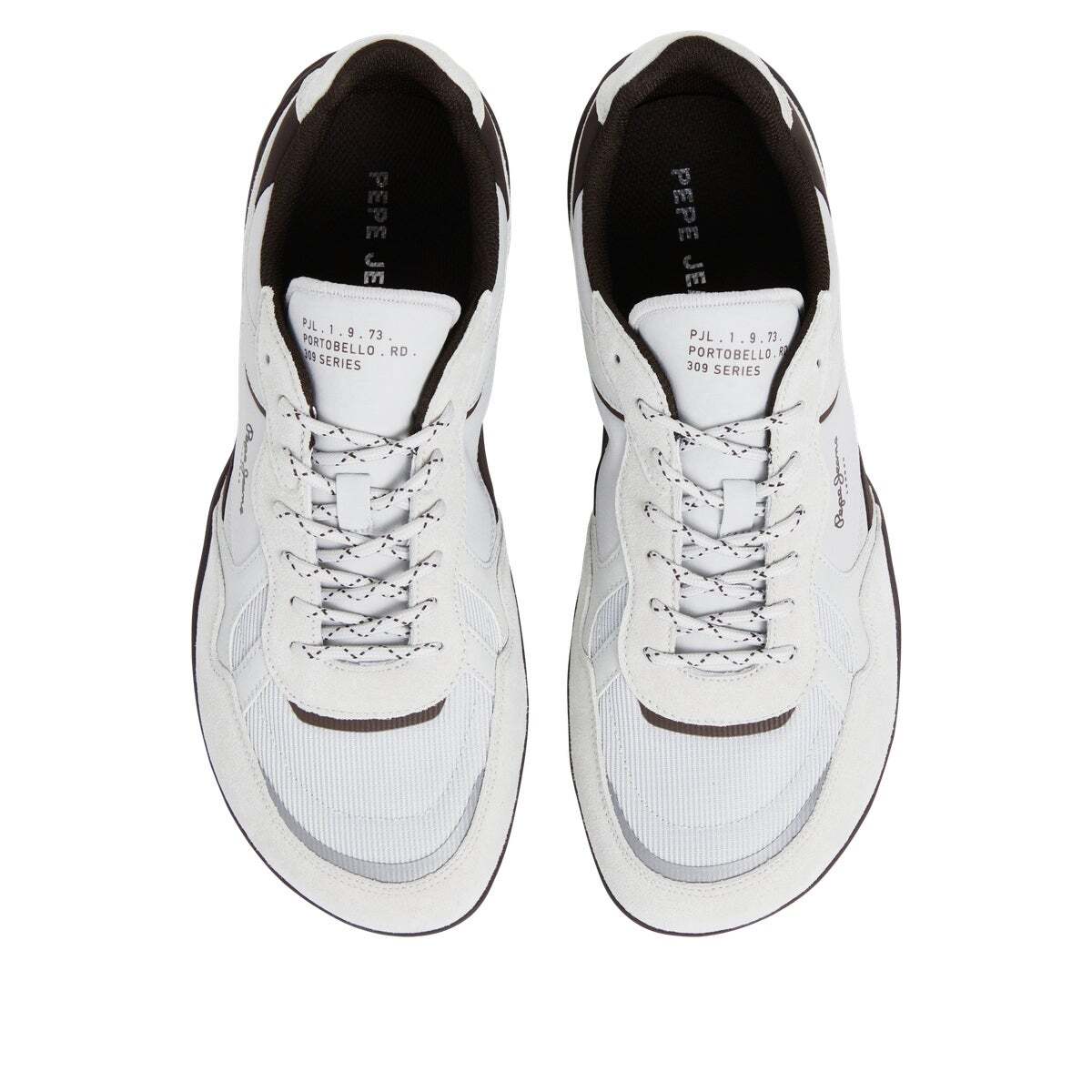 Savile - Baskets Combinées gris nacré, PEPE JEANS
