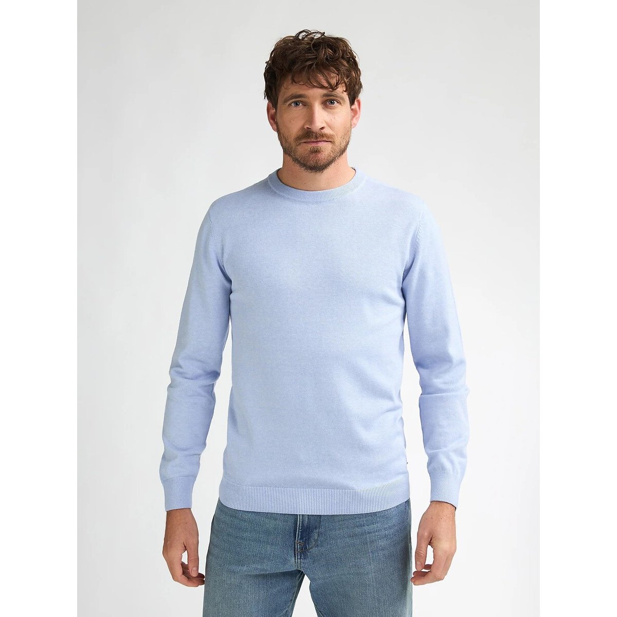 Maglione girocollo blu marino, PETROL INDUSTRIES