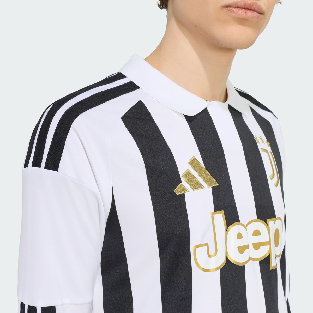 Maillot Manches Longues Domicile Juventus 26/27 Maillot Manches Longues Domicile Juventus 26/27 white / black, adidas Performance