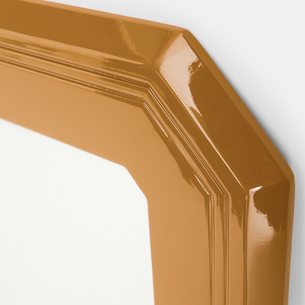 Espejo pequeño de pared, 60 cm de largo x 60 cm de alto, HOLI bronce , LA REDOUTE INTERIEURS