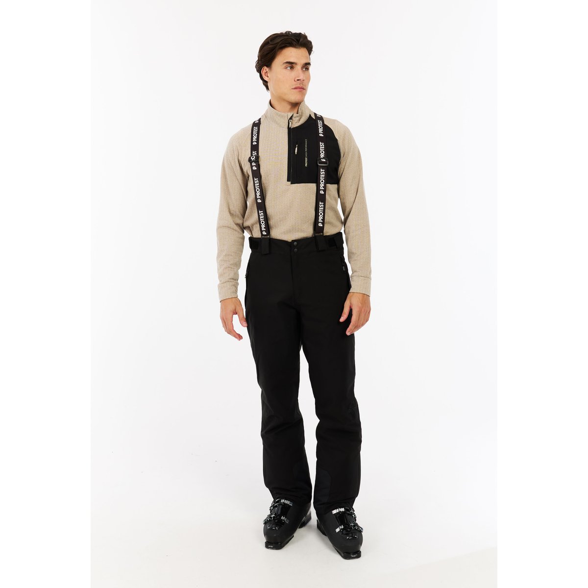 Pantalon de ski et de snowboard PRTCHESTER true black, PROTEST