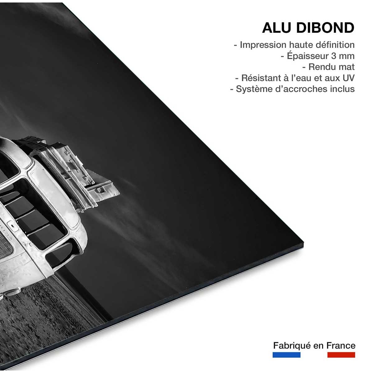 Tableau beached bus tableau alu dibond, HEXOA