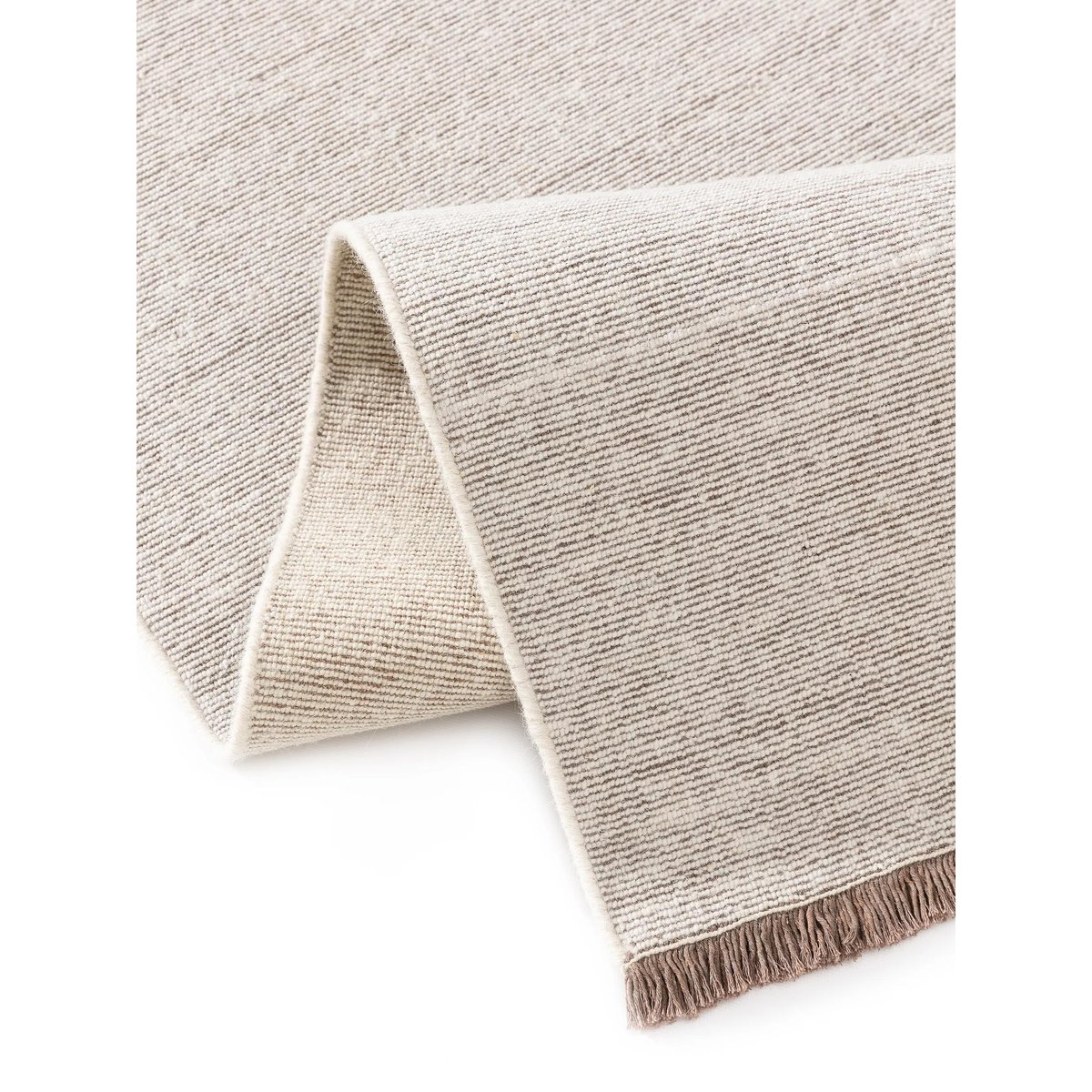 Tapis de couloir tissé main MIA marron, BENUTA