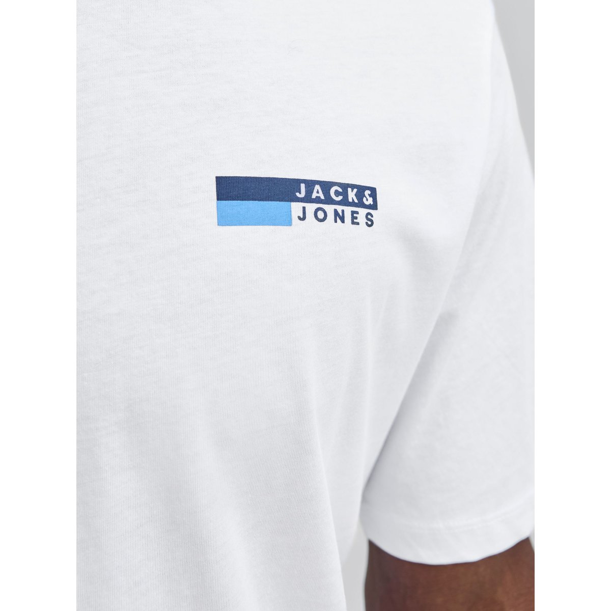 T-Shirt white, JACK & JONES