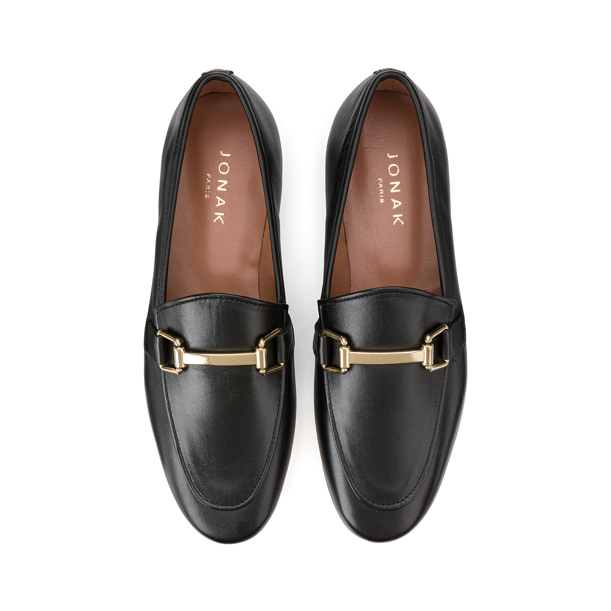 Sempre Leather Loafers black, JONAK