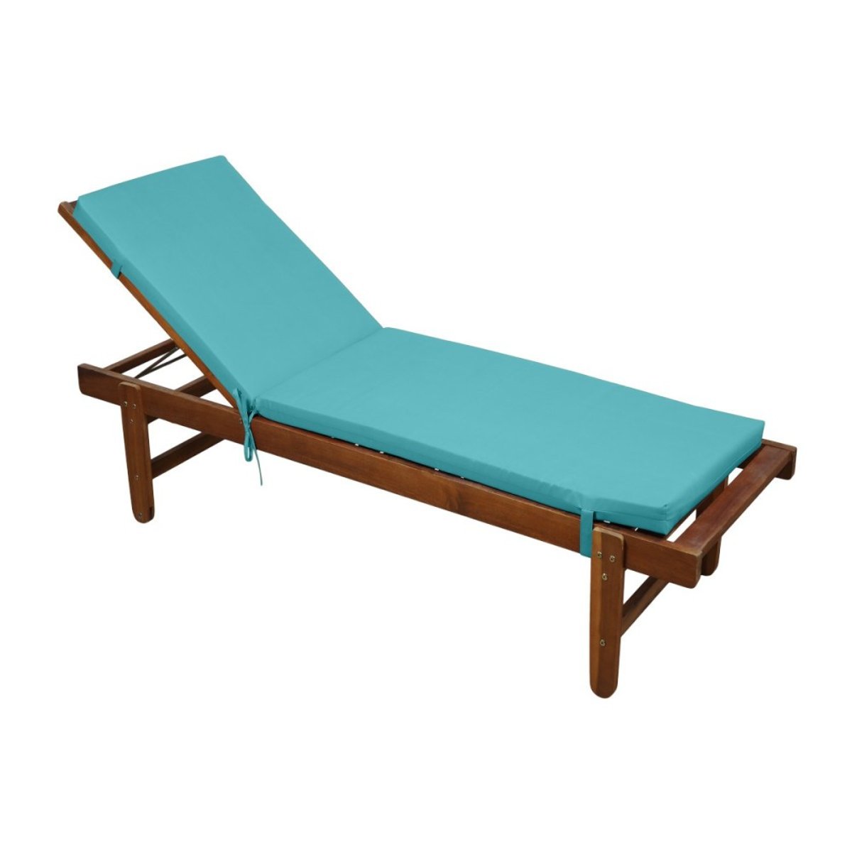 Coussin de bain de soleil 60x190x4 AQUA bleu, DECORATIE