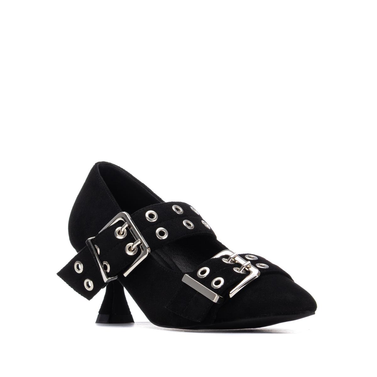 Chaussure Talon Entreprise Boucle noir, REFRESH