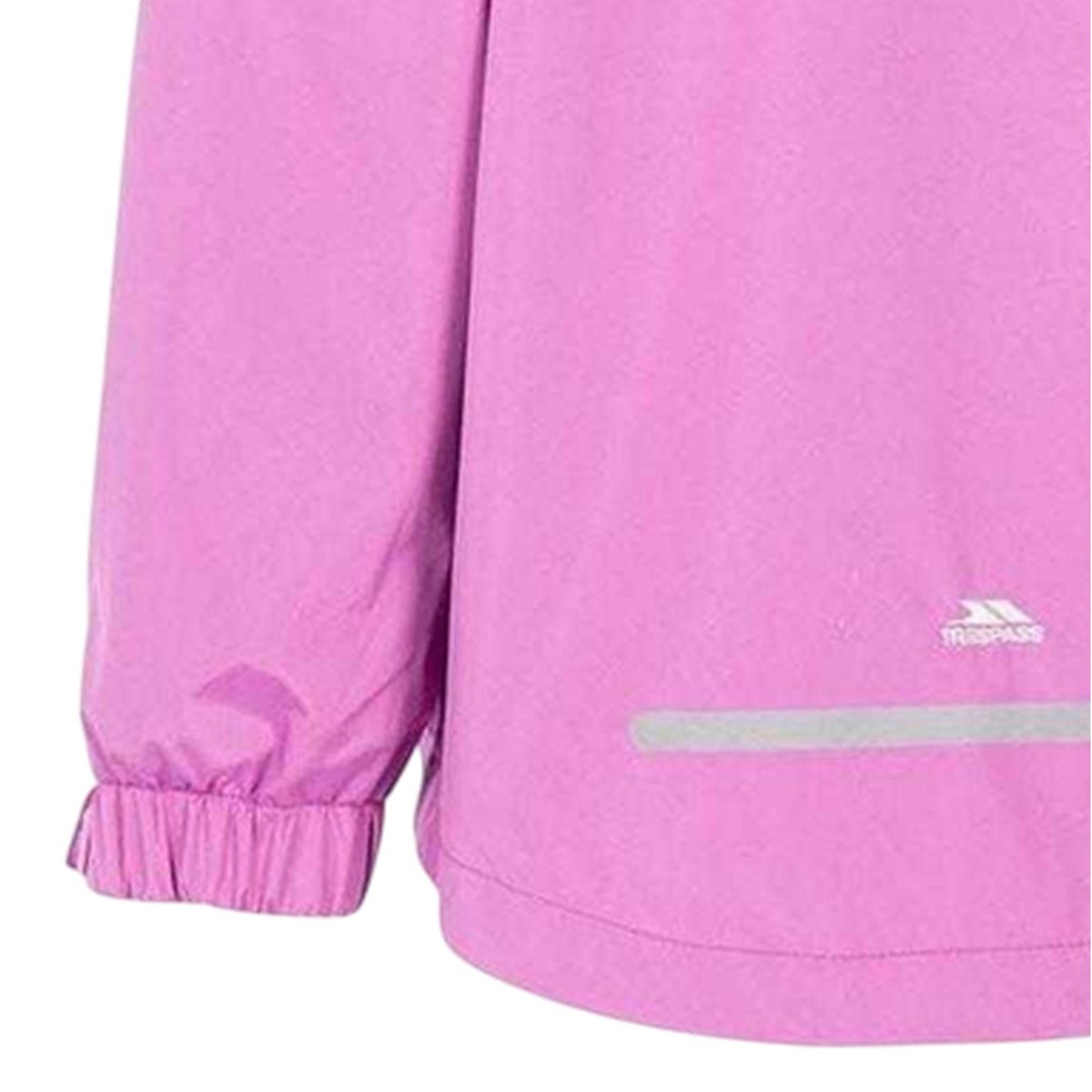 Veste 3-en-1 à capuche amovible et doublure polaire motif/style uni rose, TRESPASS