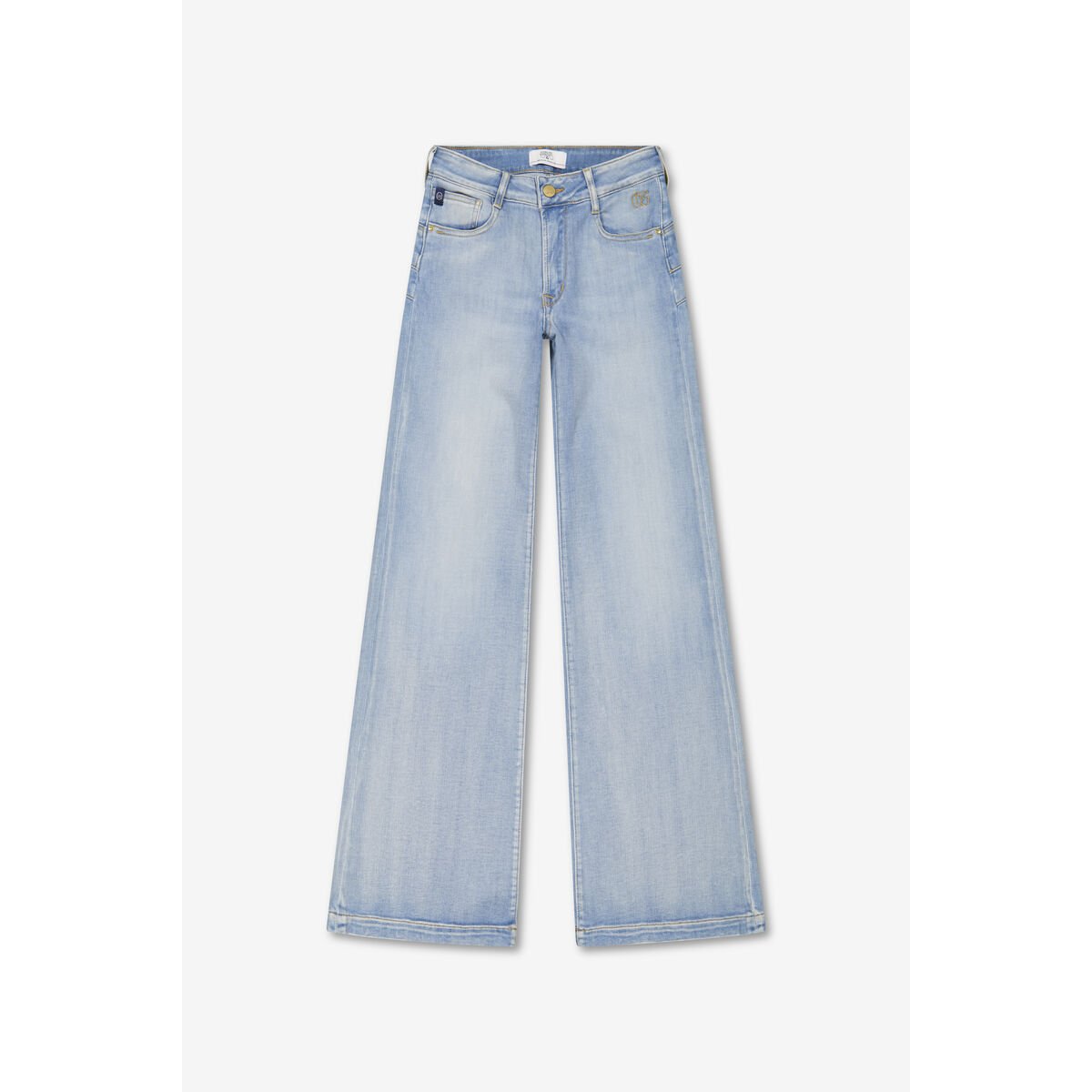 Jeans flare PULP high flare, longueur 34 blue, LE TEMPS DES CERISES