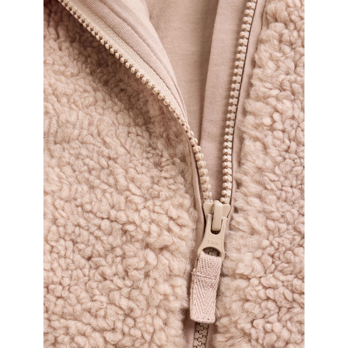 Veste hello bear bébé en peau lainée marron, NEXT