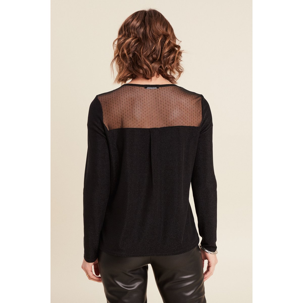 T-shirt manches longues noir, BREAL