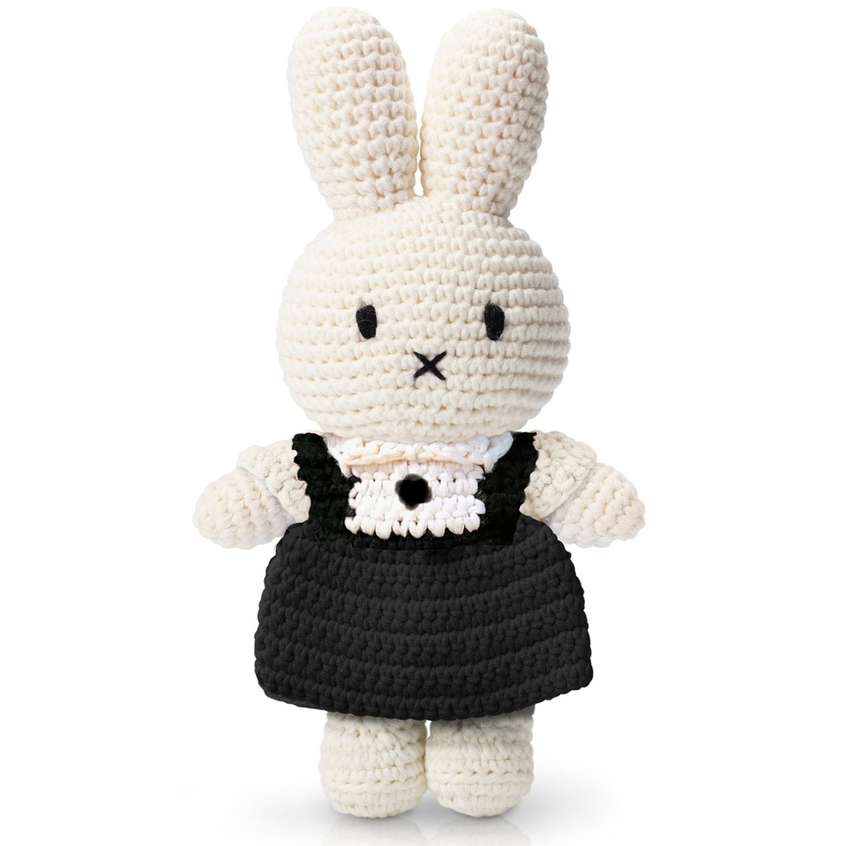 Peluche blanc, noir, JUST DUTCH