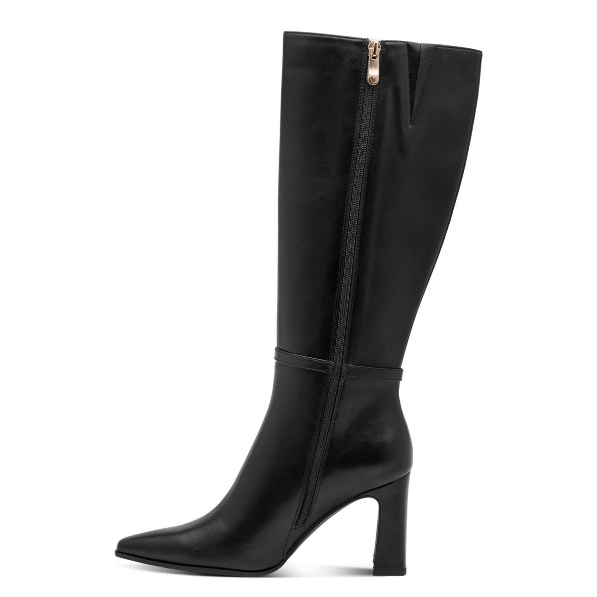 Bottes talon bloc noir, MARCO TOZZI
