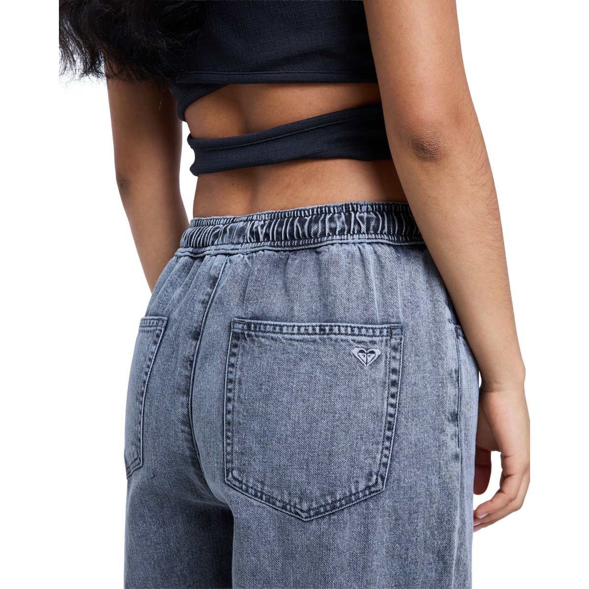 Jean décontracté STUNNING VIEW MID GREY. gris mid grey, ROXY