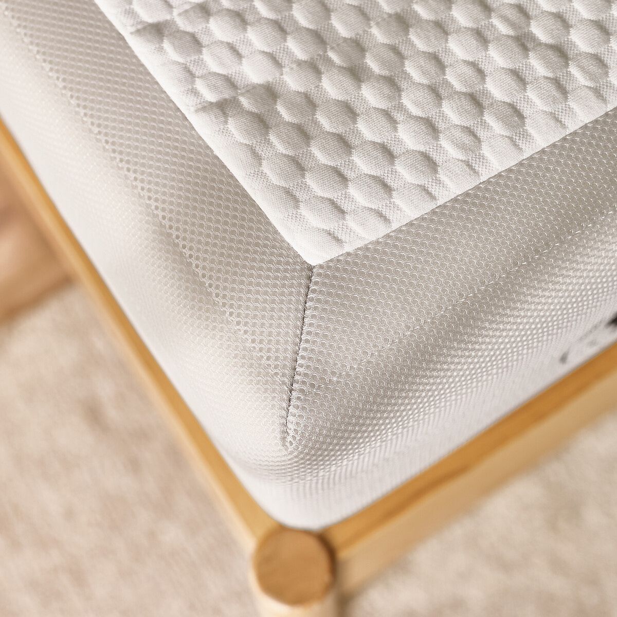 Balance 1000 Comfort Layers Pocket Sprung Mattress beige, SYNCSLEEP
